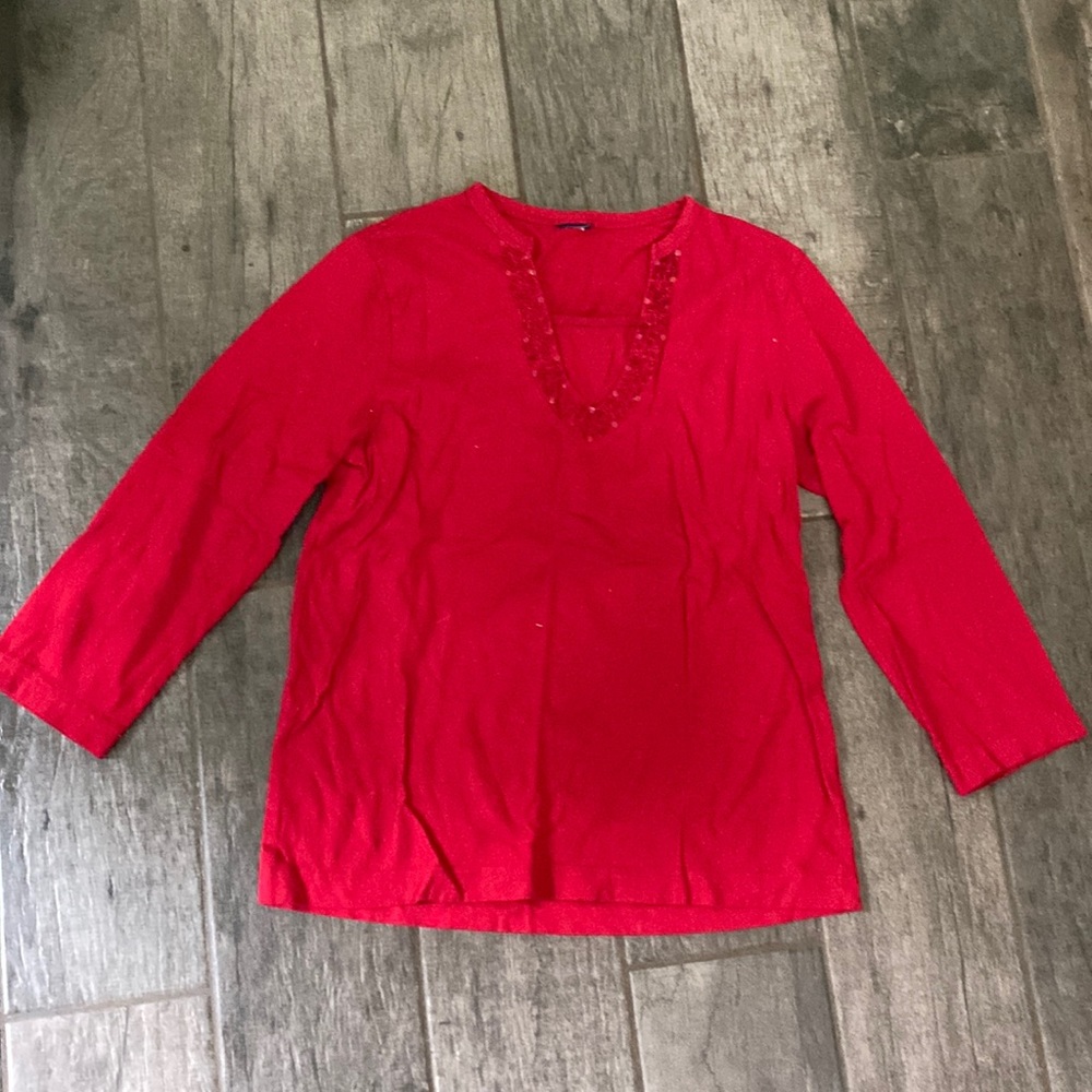 Red shirt